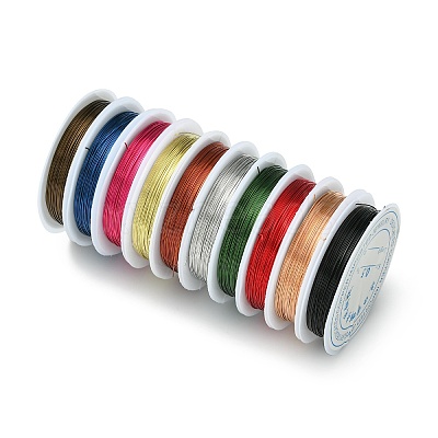 Round Copper Jewelry Wire CWIR-S002-0.5mm-M-1