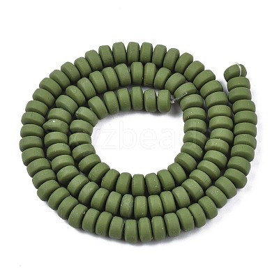 Handmade Polymer Clay Beads Strands CLAY-N008-104-1