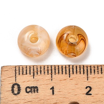 Transparent Acrylic Beads OACR-Z030-04M-1