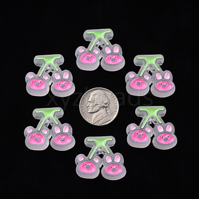 Transparent Acrylic Beads MACR-S374-04B-07-1