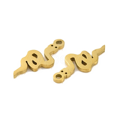 Ion Plating(IP) 304 Stainless Steel Charms STAS-D051-57G-1