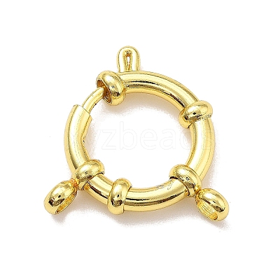 Ion Plating(IP) Stainless Steel Spring Ring Clasps X-STAS-G347-17C-G-1