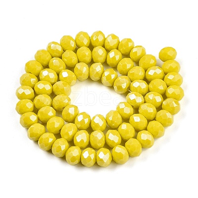 Electroplate Glass Beads Strands LS-EGLA-A044-P8mm-A04-1