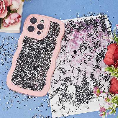 4 Bags Glass Flat Back Rhinestone RGLA-SC0001-06B-1