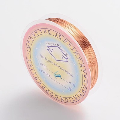 Copper Jewelry Wire CW0.2mm014-1