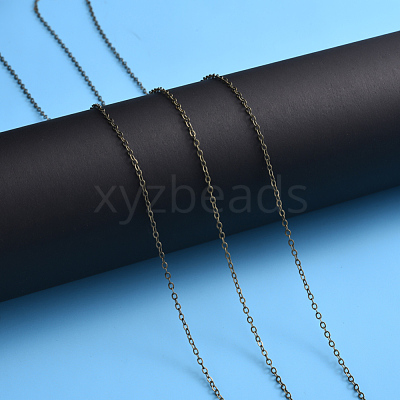 Brass Cable Chains CHC-T008-06C-AB-1