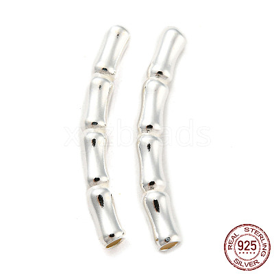 925 Sterling Silver Tube Beads STER-Z004-04E-1