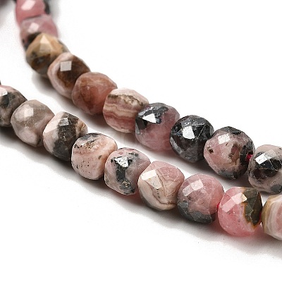 Natural Argentina Rhodonite Beads Strands LS-G-B107-B01-01-1