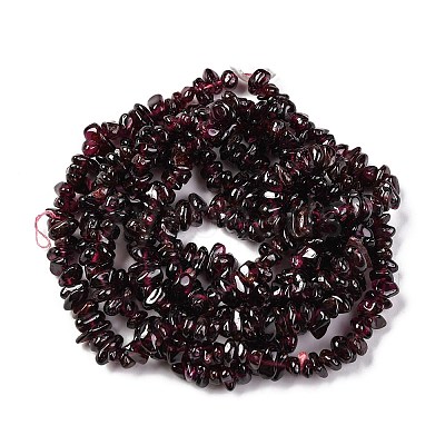 Natural Garnet Beads Strands F065-01A-1