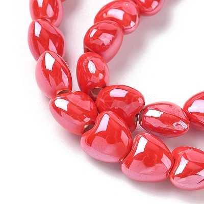 Handmade Porcelain Beads Strands X-PORC-Z002-02A-1