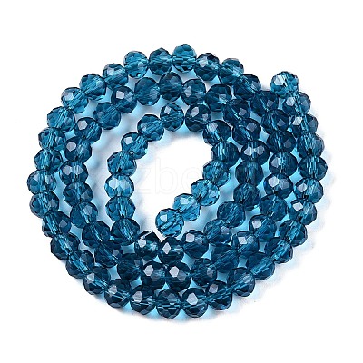 Glass Beads Strands EGLA-A044-T6mm-D27-1