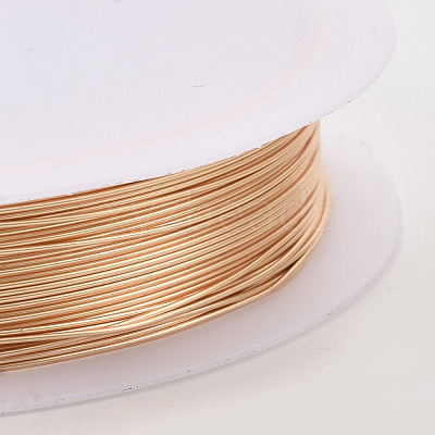 Round Copper Jewelry Wire X-CWIR-Q006-0.5mm-KC-1