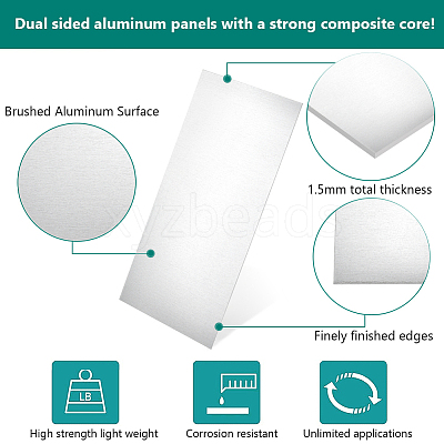 Aluminium Plates FIND-WH0433-74B-1