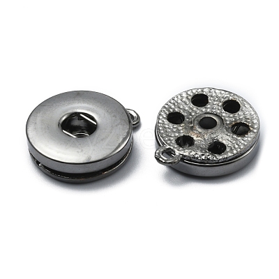 Alloy Hang Snap Base Pendant FIND-WH0110-280B-1
