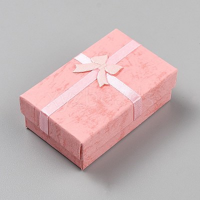 Marble Printed Cardboard Jewelry Set Storage Boxes CON-TAC0020-02A-1