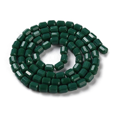 Opaque Glass Beads Strands GLAA-G112-03F-1