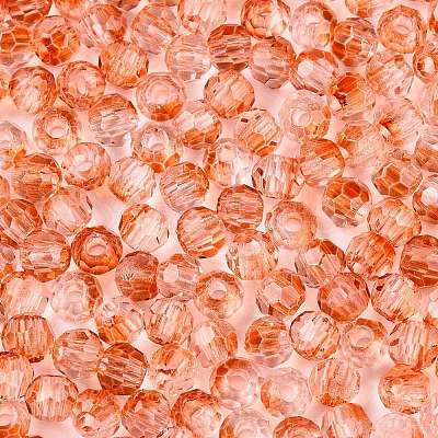 Baking Paint Electroplate Transparent Glass Seed Beads SEED-N006-07B-1