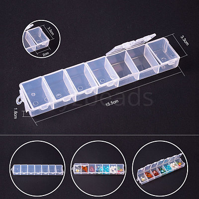 Plastic Bead Containers CON-PH0001-21-1