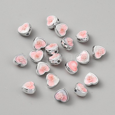 Opaque Acrylic Beads OACR-TAC0015-08B-1