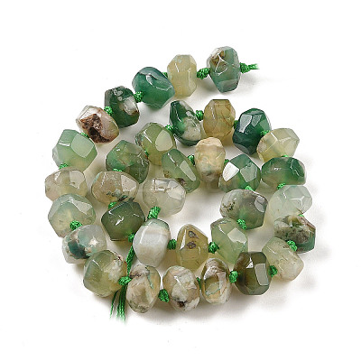 Natural Cherry Blossom Agate Beads Strands G-P535-I02-01B-1