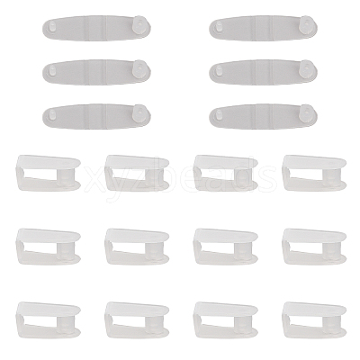 50Pcs Plastic Buckle Button Keychain AJEW-CA0003-68-1