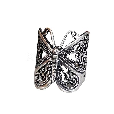 Retro Alloy Adjustable Finger Rings for Women FS-WG84129-02-1