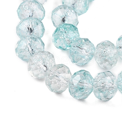 Transparent Glass Beads Strands X-GLAA-T023-8mm-A01-1