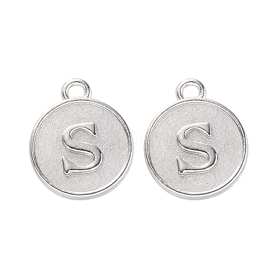 Alloy Pendant Cabochon Settings PALLOY-N156-01S-P-1