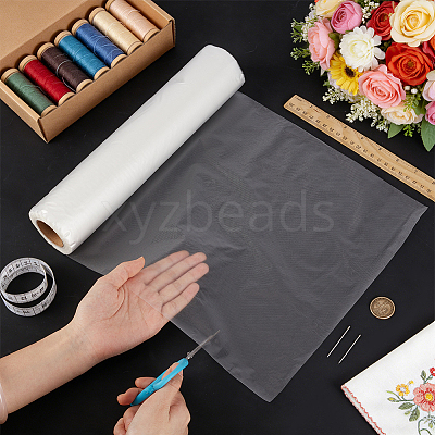 PVA Stick and Stitch Embroidery DIY-WH0671-517B-1
