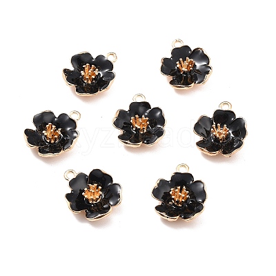 Alloy Enamel Pendants X-ENAM-E361-01KCG-02-1
