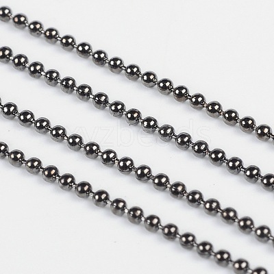 Iron Ball Bead Chains CHB001Y-B-1