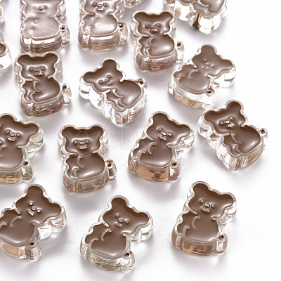 Transparent Acrylic Beads MACR-S374-07A-01-1
