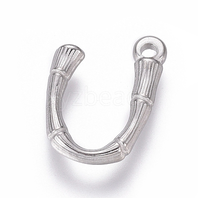 Tarnish Resistant 304 Stainless Steel Pendants STAS-G214-38P-U-1