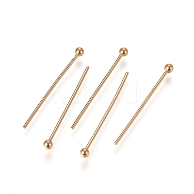 304 Stainless Steel Ball Head Pins X-STAS-L238-007E-G-1