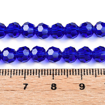 Transparent Glass Beads EGLA-A035-T10mm-D06-1