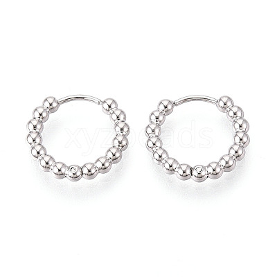 304 Stainless Steel Hoop Earrings for Women EJEW-N059-20P-1