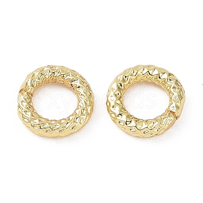Rack Plating Brass Open Jump Rings KK-B076-20G-1