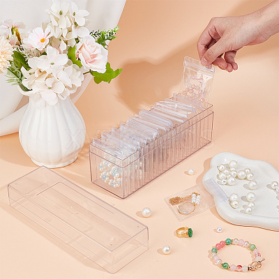 Transparent Acrylic Jewelry Storage Box Sets CON-WH0110-007A-1