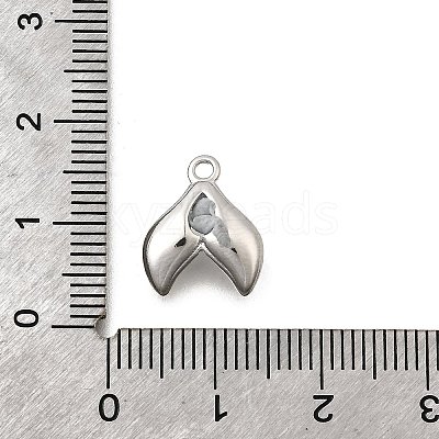 Brass Pave Clear Cubic Zirconia Charms KK-C096-14D-P-1