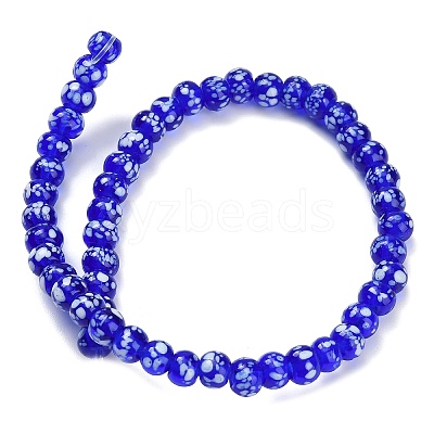 Handmade Lampwork Beads Strands LAMP-H071-01A-01-1