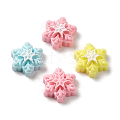 Opaque Resin Cabochons RESI-B017-01B-1