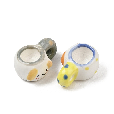 Handmade Porcelain Pendants PORC-Z003-07D-1