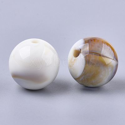 Acrylic Beads OACR-T008-11A-12-1