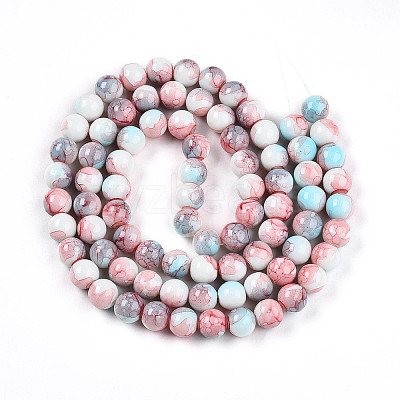 Baking Paint Glass Beads X1-DGLA-N003-10mm-C03-1