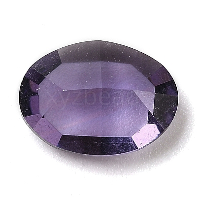 Pointed Back Glass Rhinestone Cabochons GLAA-B012-44A-1