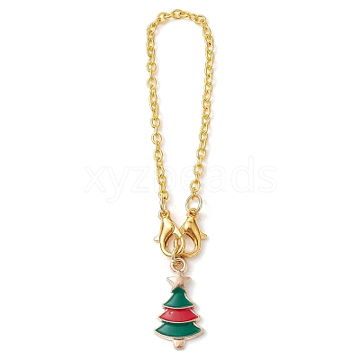 Christmas Alloy Enamel Cup Charms HJEW-JM02301-1