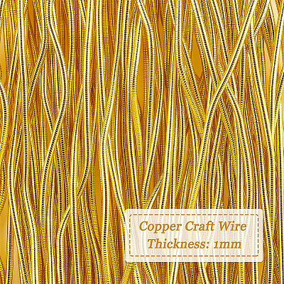 40g Round Copper Craft Wire CWIR-BC0001-28G-1
