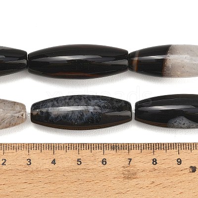 Natural Agate Beads Strands G-L654-G20-01B-1