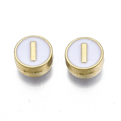 Alloy Enamel Beads ENAM-N052-006-01I-RS-1