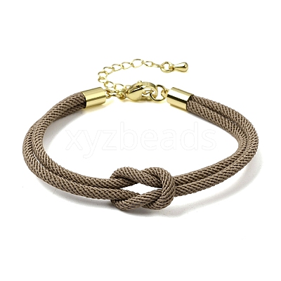 3MM Round Nylon Braided Cord Bracelet Making FB-CBAA152-03G-1